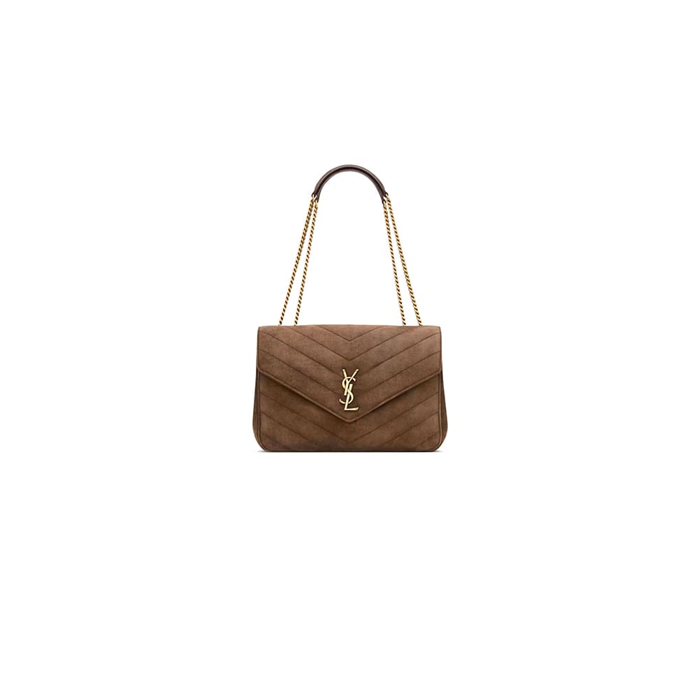 YSL LOULOU large in MATELASSE suede(HIGH-END GRADE)