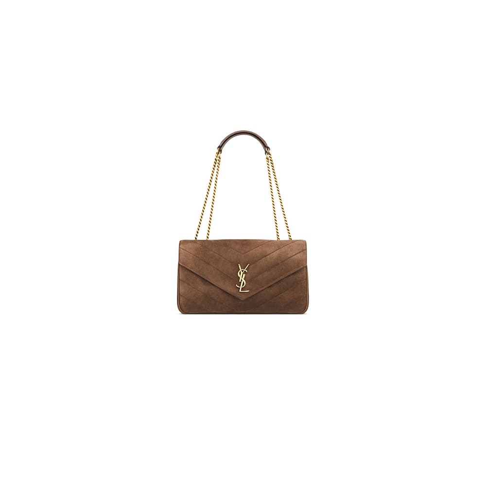 YSL LOULOU Medium in MATELASSE suede(HIGH-END GRADE)
