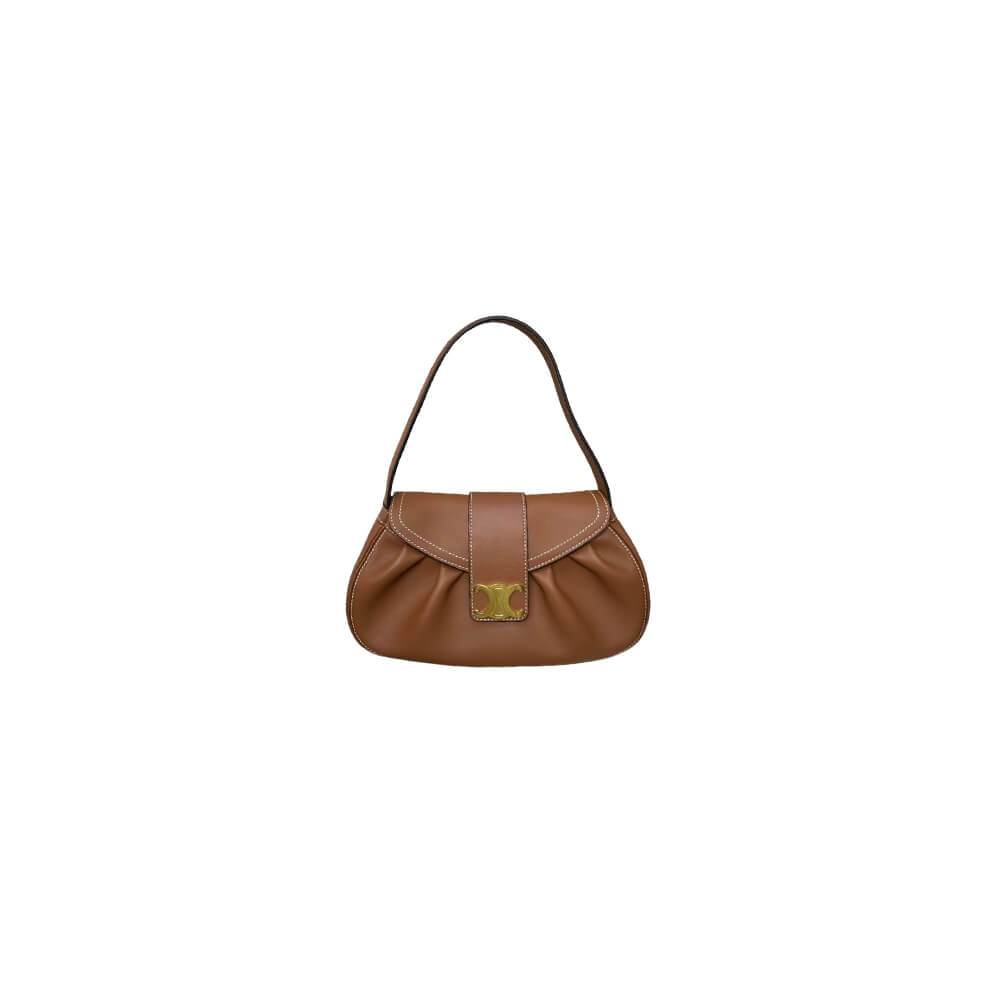 CELINE Medium POLLY bag in soft calfskin