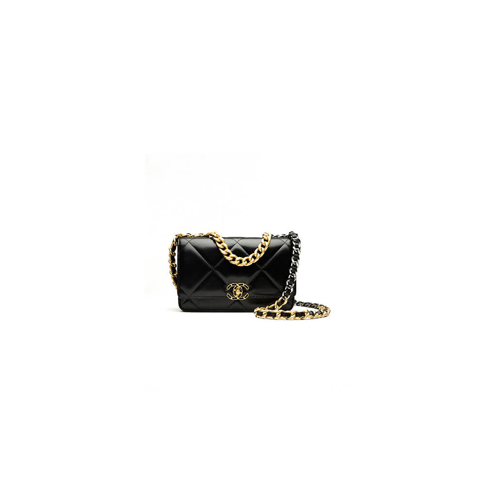 CHANEL 19 Wallet on Chain(high-end grade)