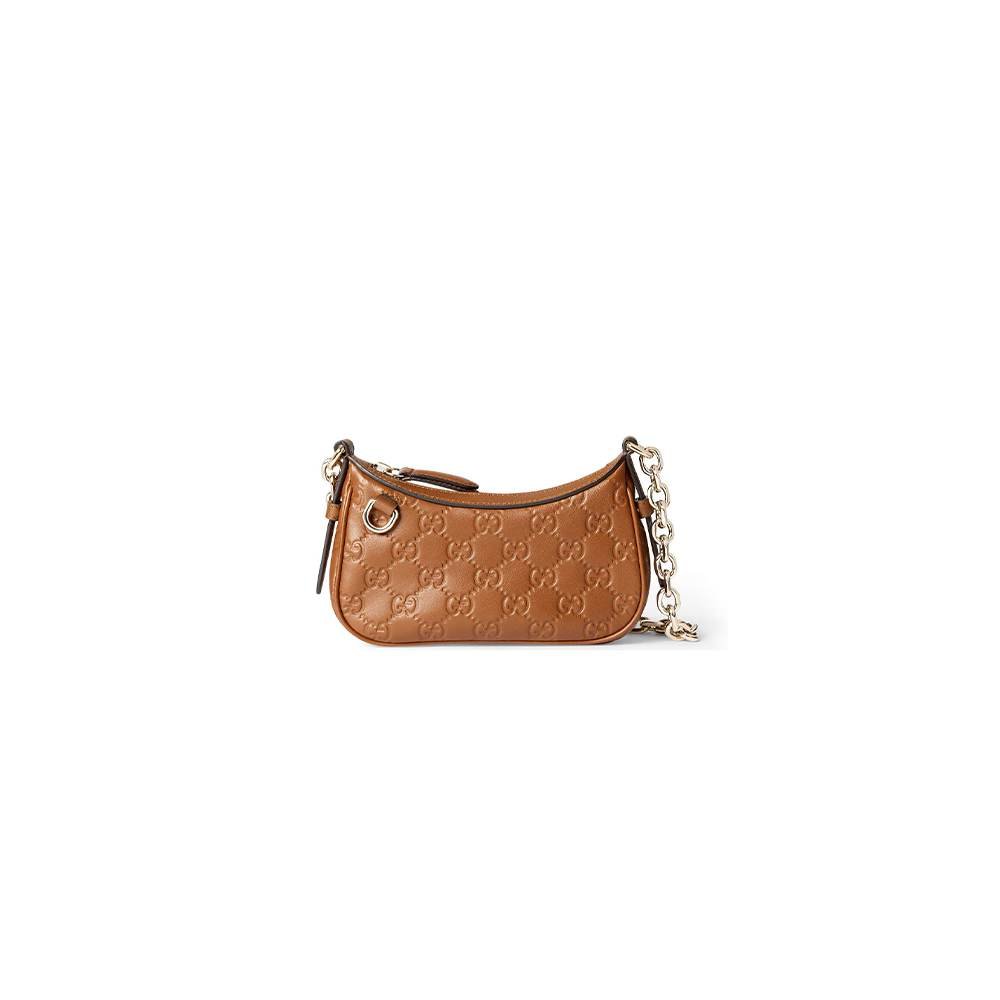 GG Emblem mini shoulder bag