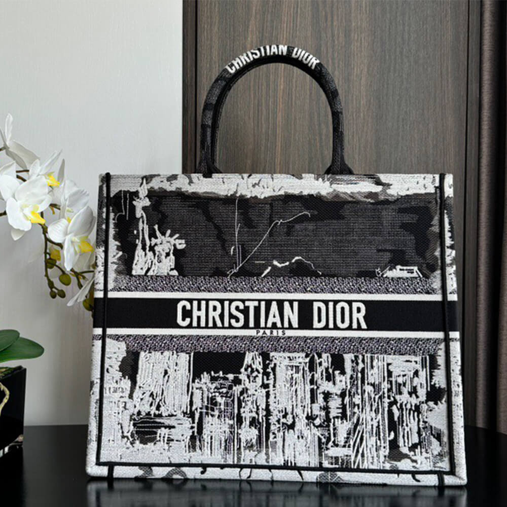 Medium Dior Book Tote - Image 5