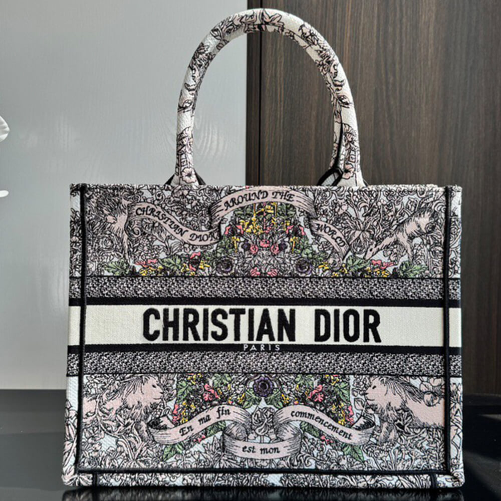 Medium Dior Book Tote - Image 8