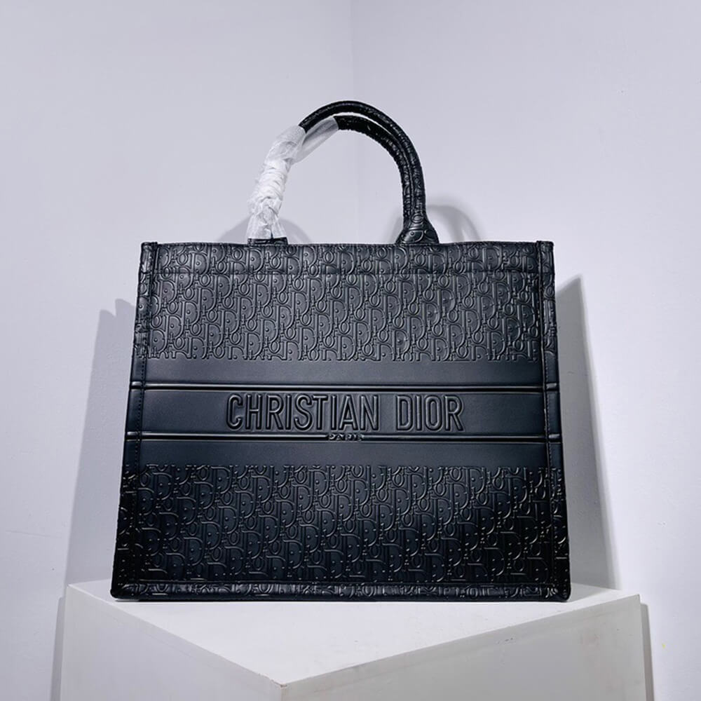Alternative view of LARGE DIOR BOOK TOTE