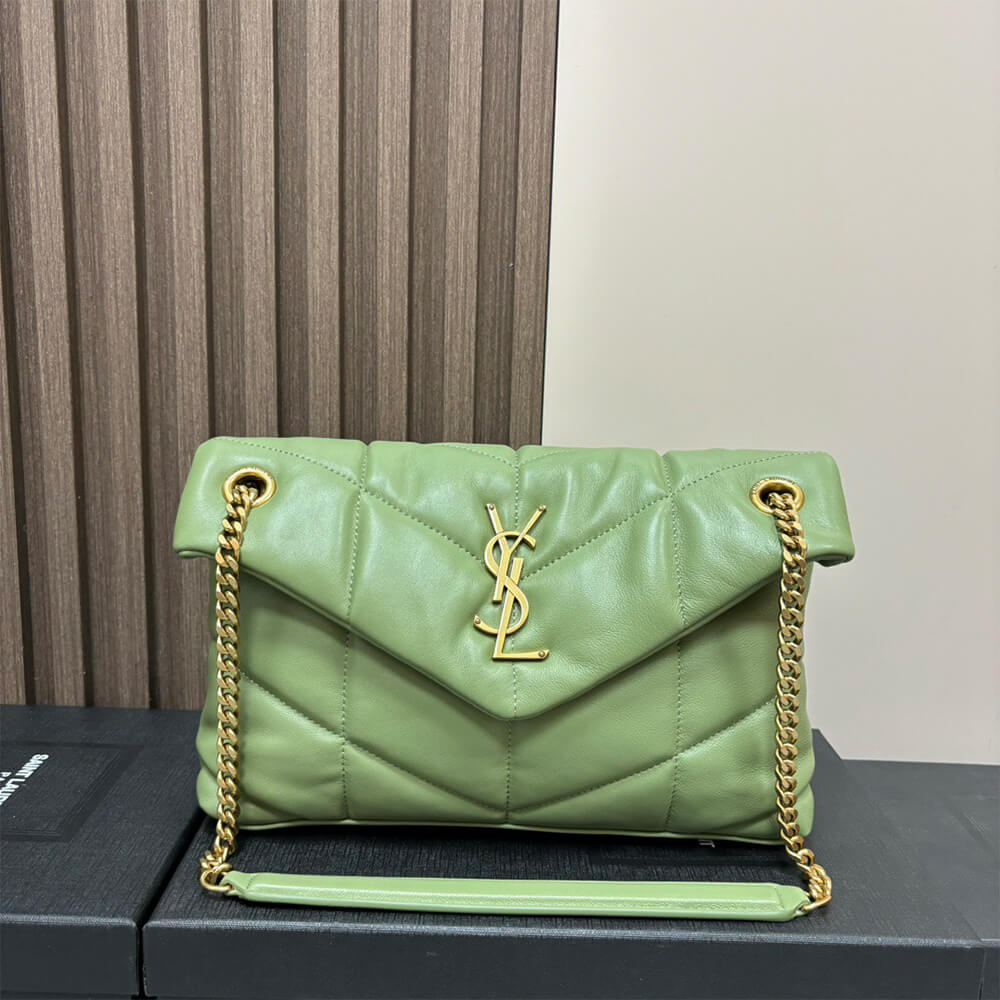 YSL PUFFER small in suede(HIGH-END GRADE) - Image 8