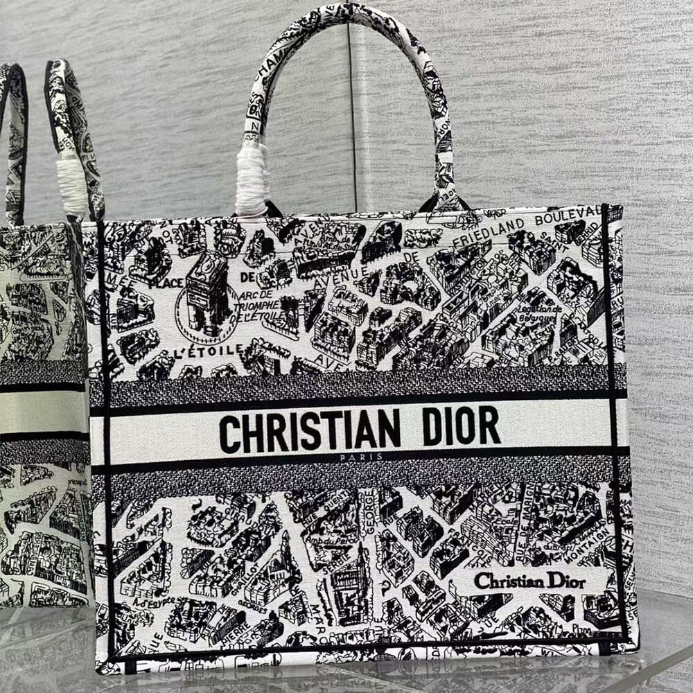 LARGE DIOR BOOK TOTE - Image 8