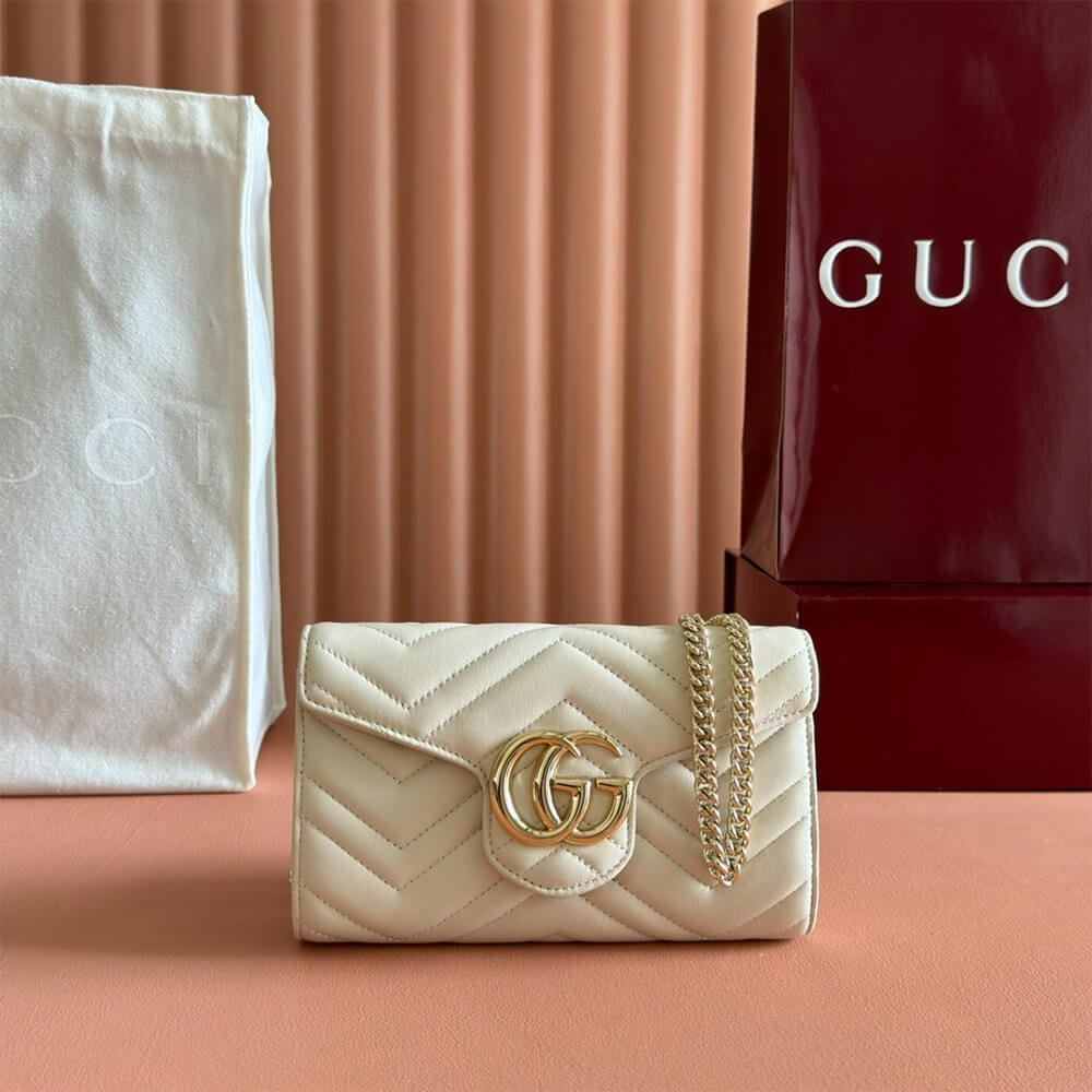 GG Marmont wallet on chain - Image 7