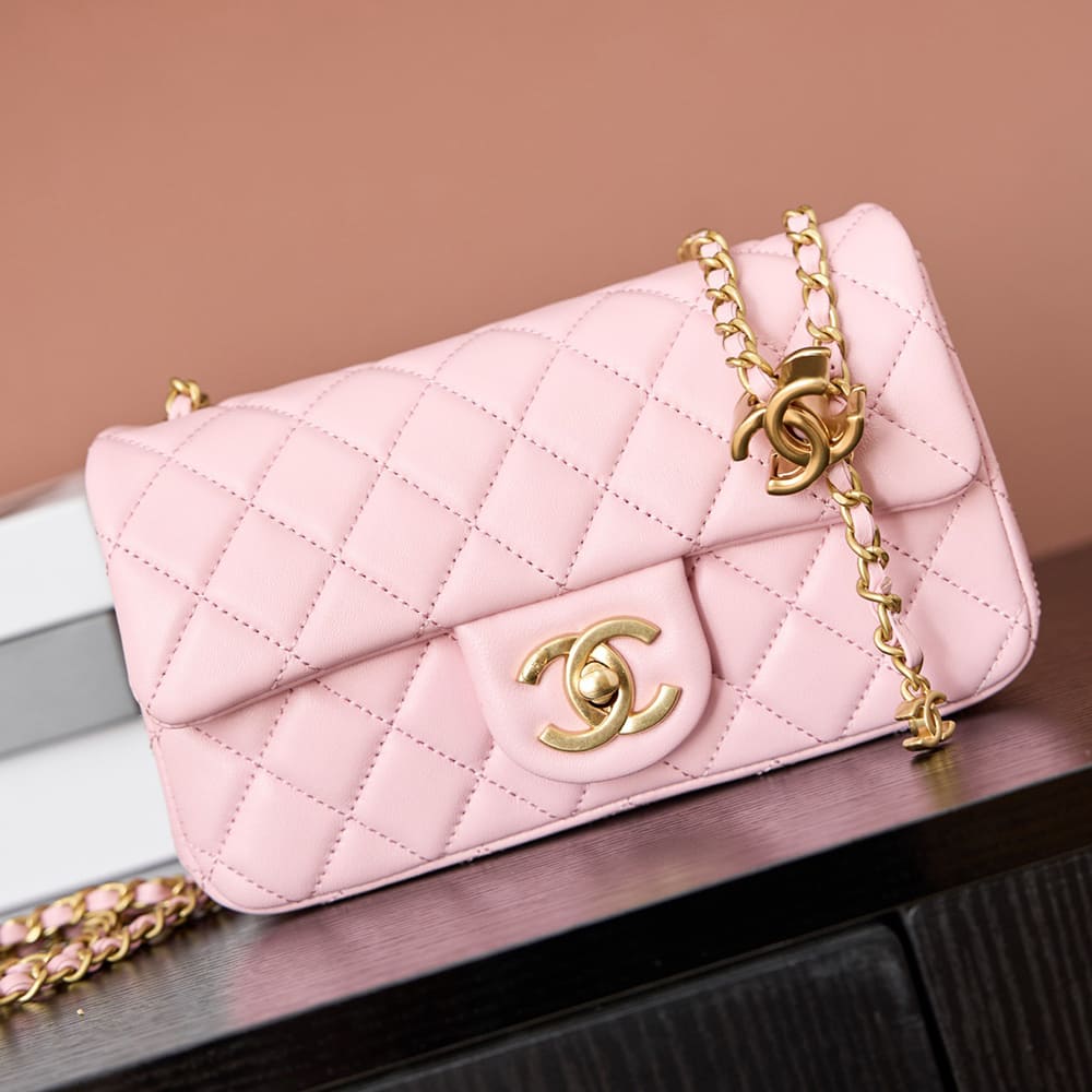 CHANEL Mini Flap Bag(HIGH-END GRADE) - Image 7