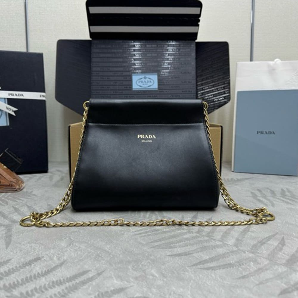 Alternative view of Prada Enchaine mini leather bag(HIGH-END GRADE)