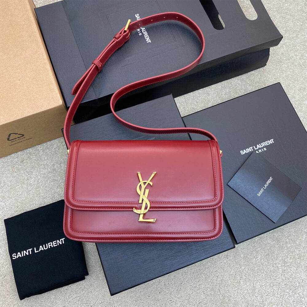 Alternative view of YSL SOLFERINO MEDIUM SATCHEL IN BOX SAINT LAURENT(HIGH-END GRADE)