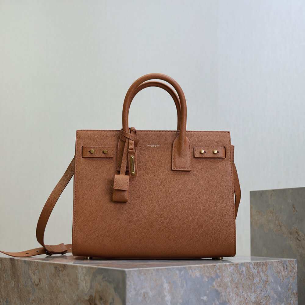 YSL SAC DE JOUR IN SUPPLE GRAINED LEATHER – SMALL(HIGH-END GRADE) - Image 6