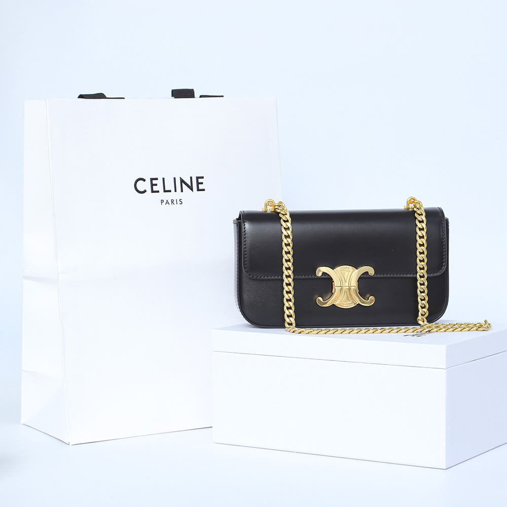 CELINE CHAIN SHOULDER BAG CLAUDE - Image 8
