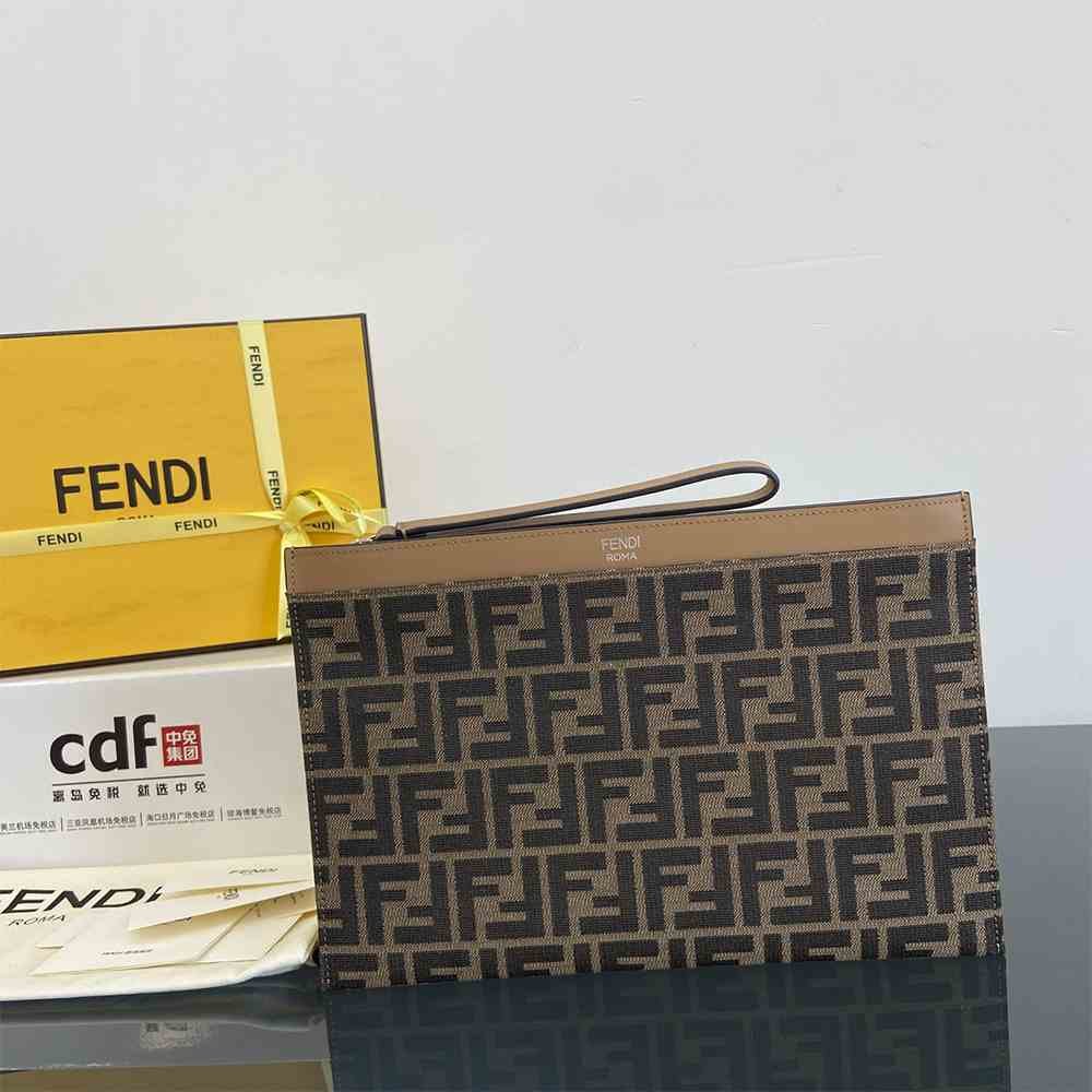 FF Jacquard Flat Pouch Medium - Image 5