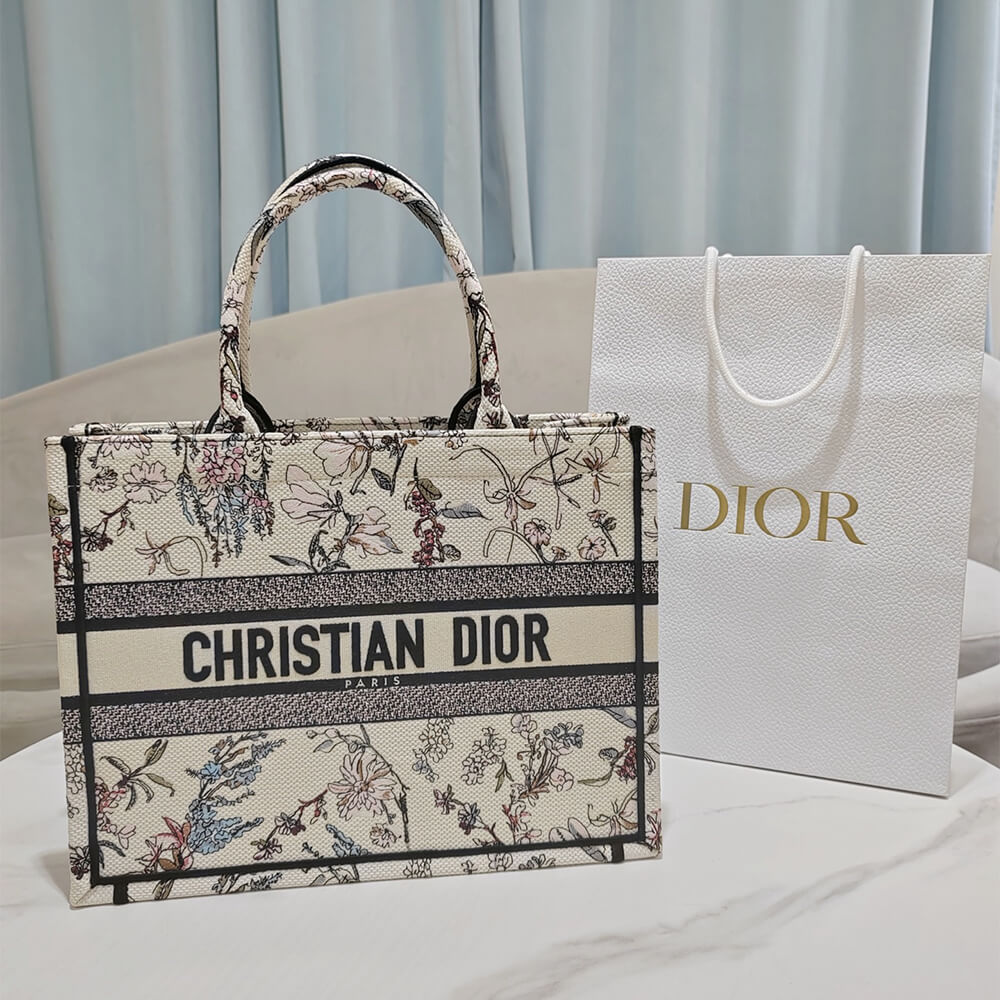 Medium Dior Book Tote - Image 4