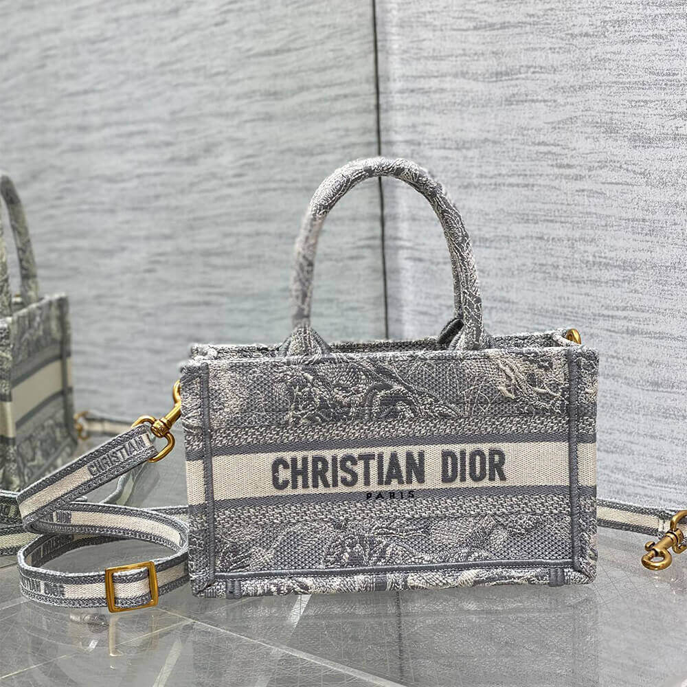 Mini Dior Book Tote - Image 3