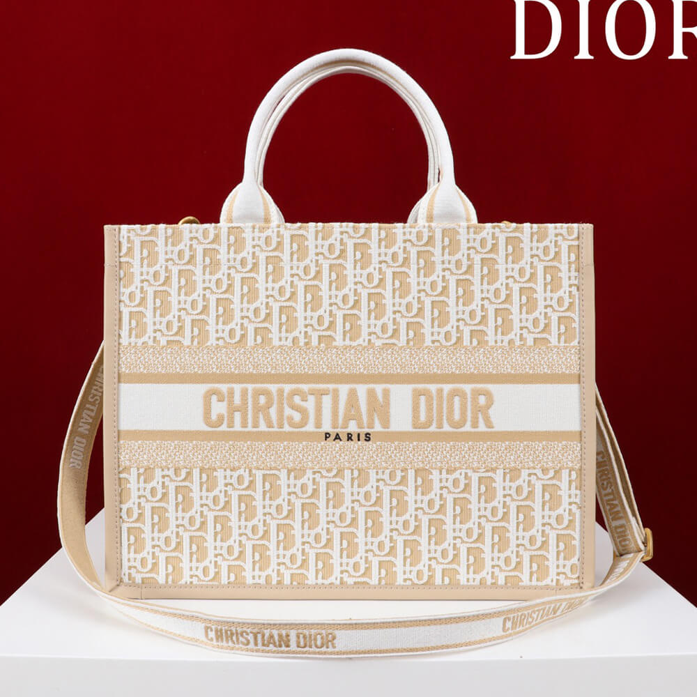 Dior Medium Dior Book Tote(HIGH-END GRADE) - Image 7