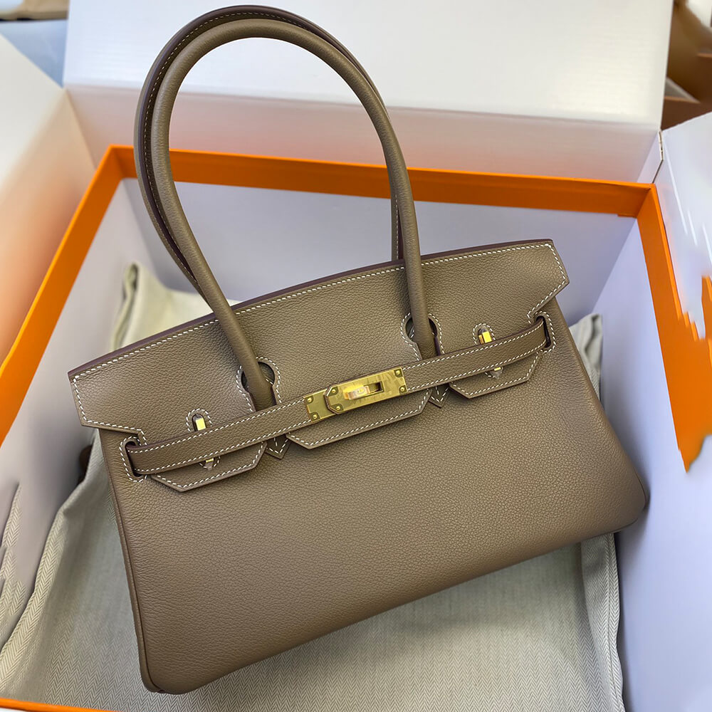 Hermes Shoulder Birkin 29 Evercolor - Image 3