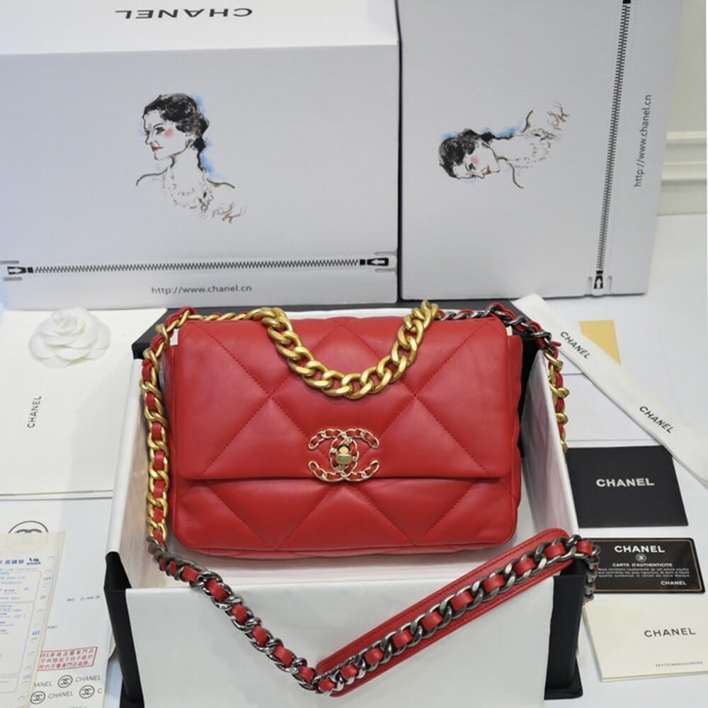 CHANEL 19 HANDBAG - Image 4
