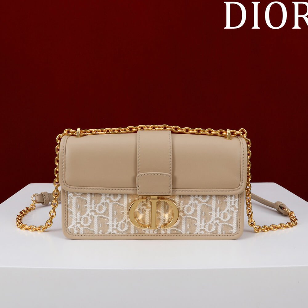Alternative view of Dior 30 Montaigne East-West Bag with Chain(HIGH-END GRADE)