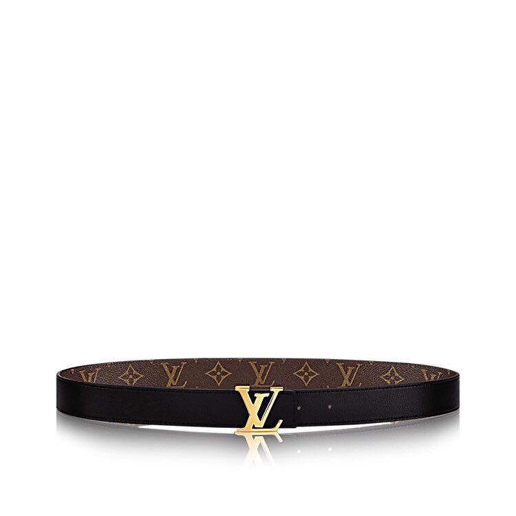 LV Canvas Star Gold Pin Belt - Image 7