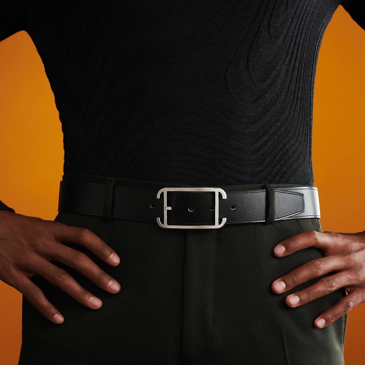 Hermes Dual Silver Belt - Image 7