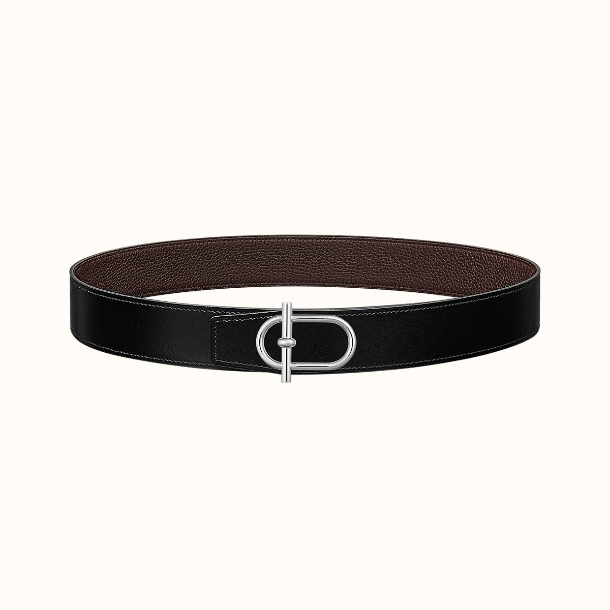 HERMES Grey Silver Belt - Image 7
