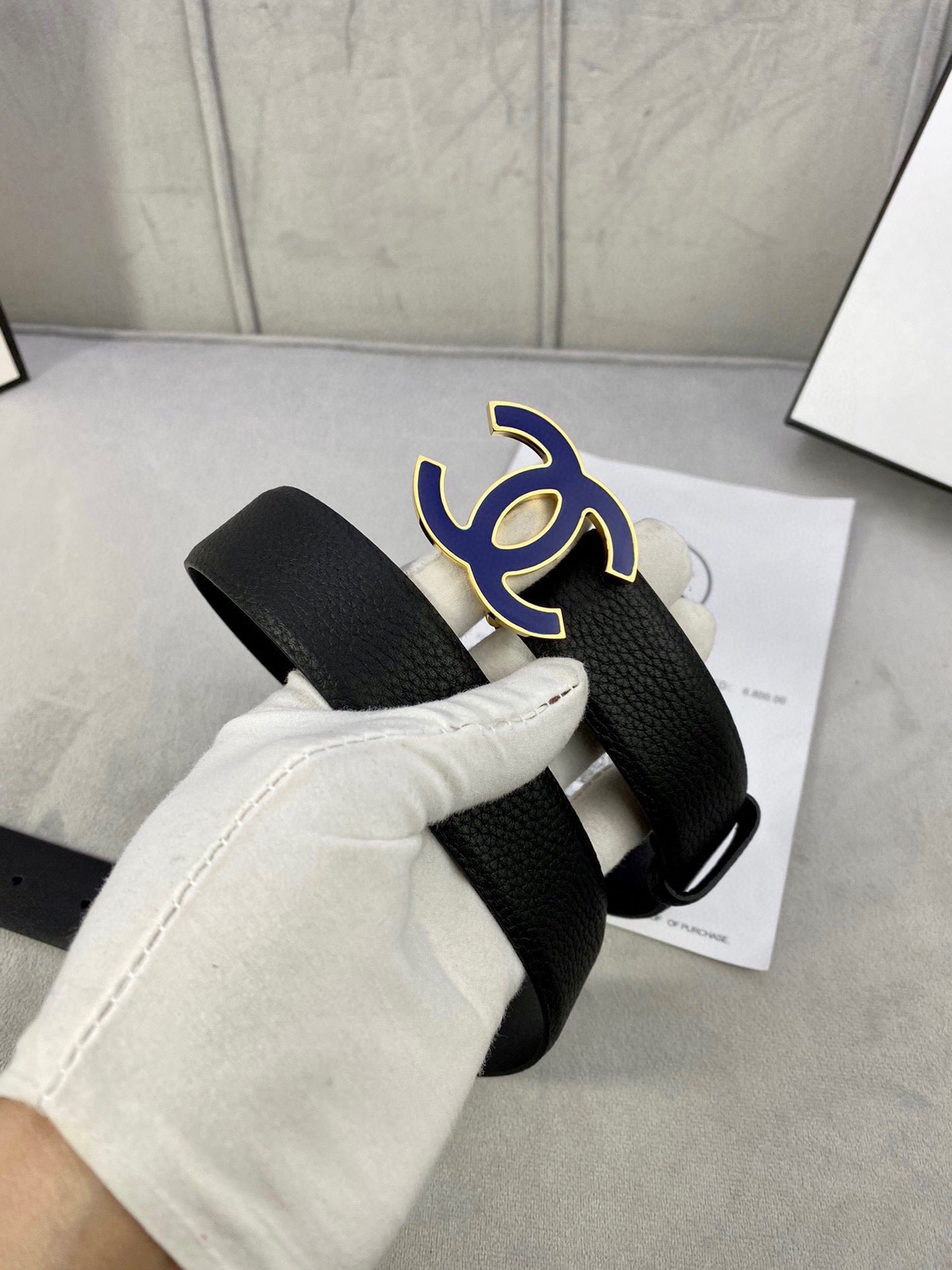 Chanel Trim Enamel Belt - Image 6