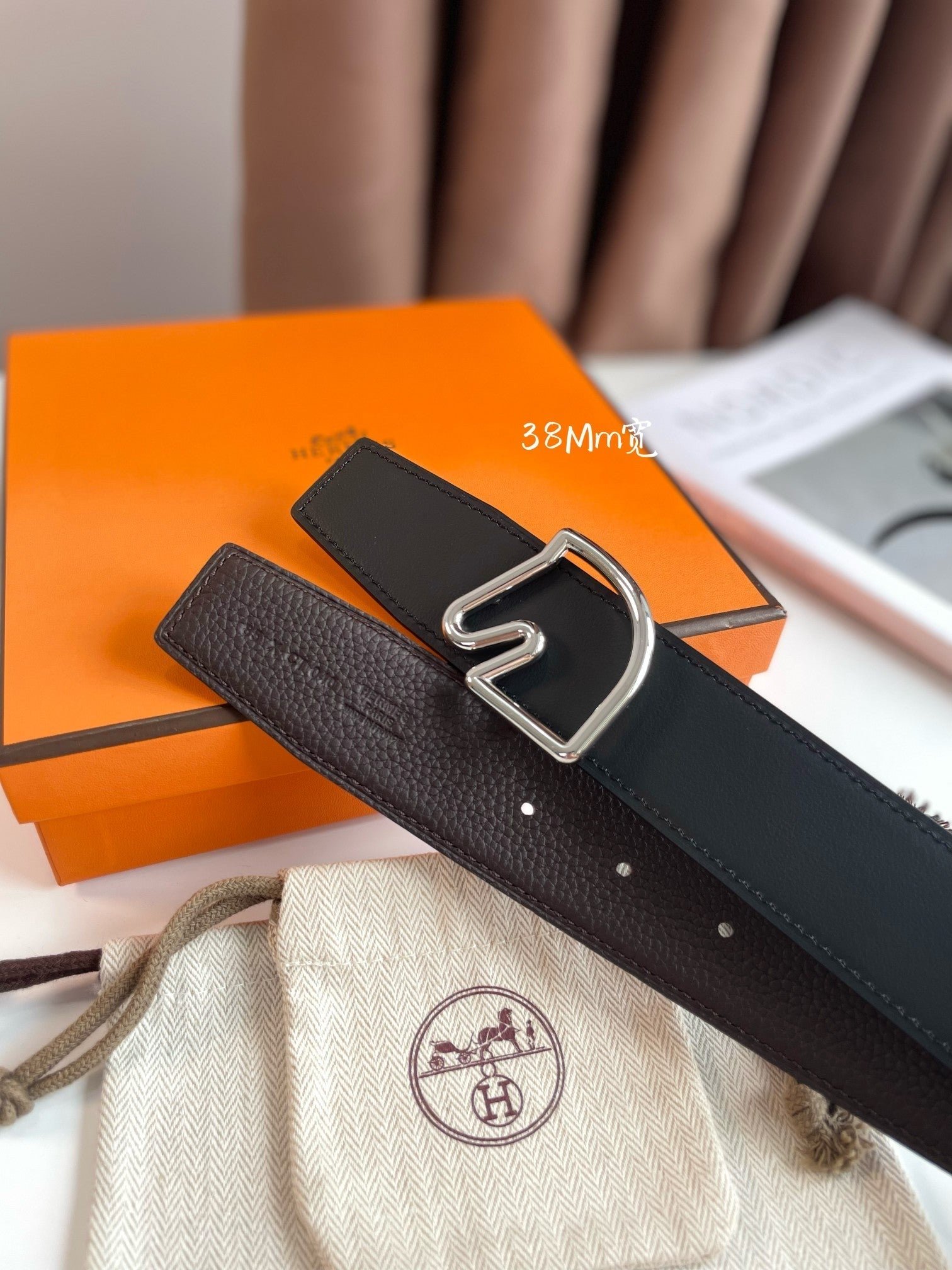 HERMES Black Silver Horse - Image 3