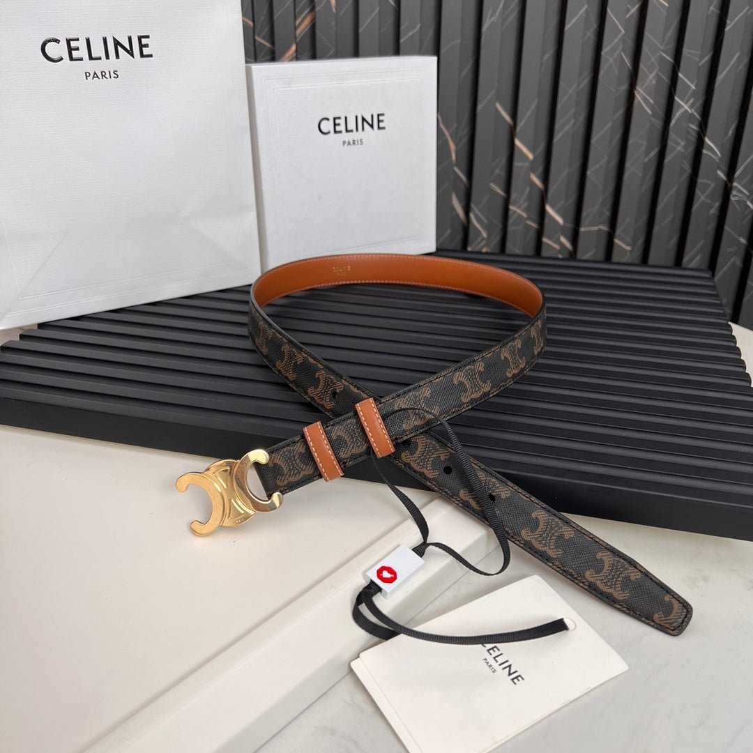 CELINE Monogram Triomphe Belt - Image 3