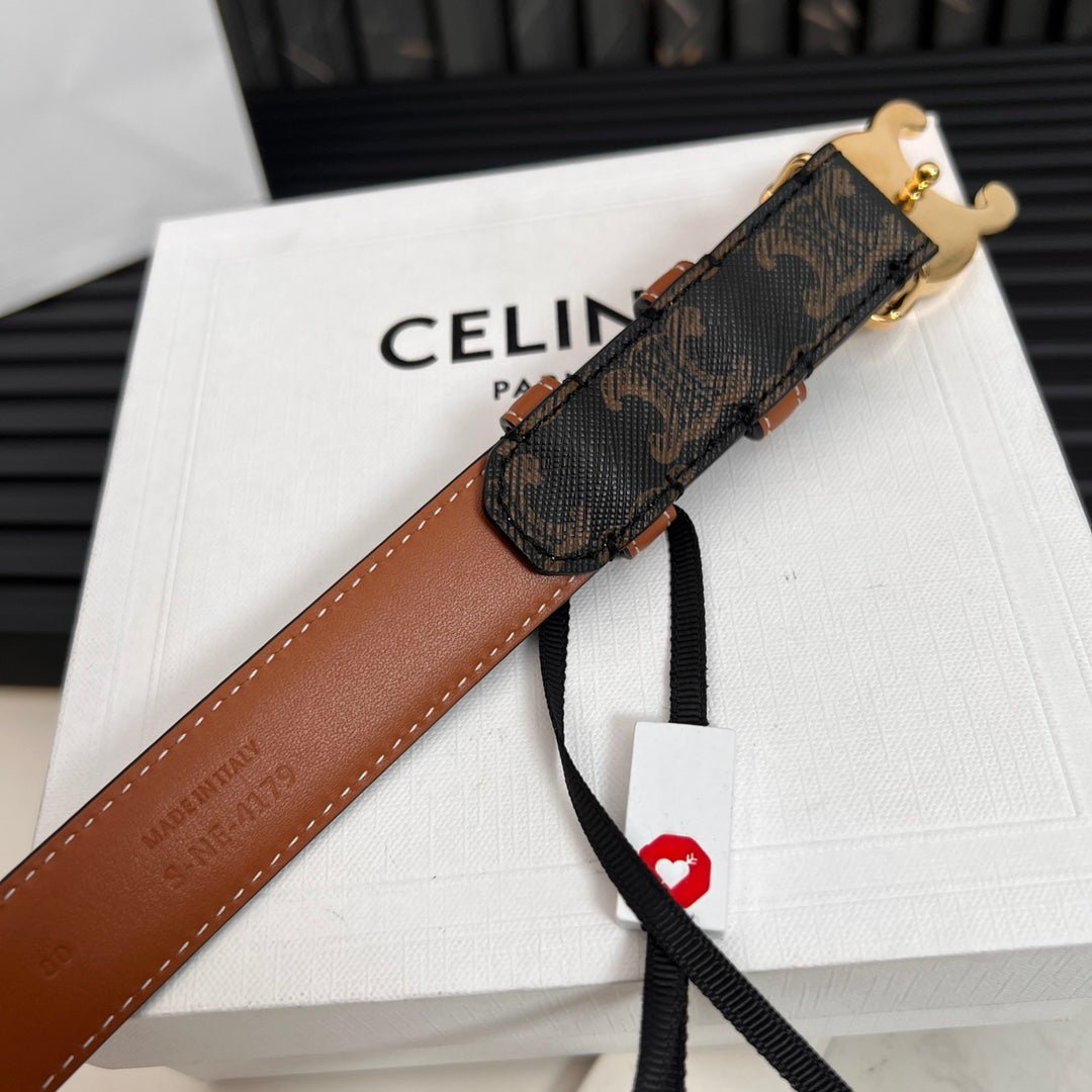 CELINE Monogram Triomphe Belt - Image 9