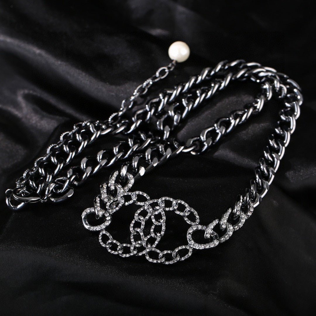 Chanel Interlock Silver Chain Belt - Image 4