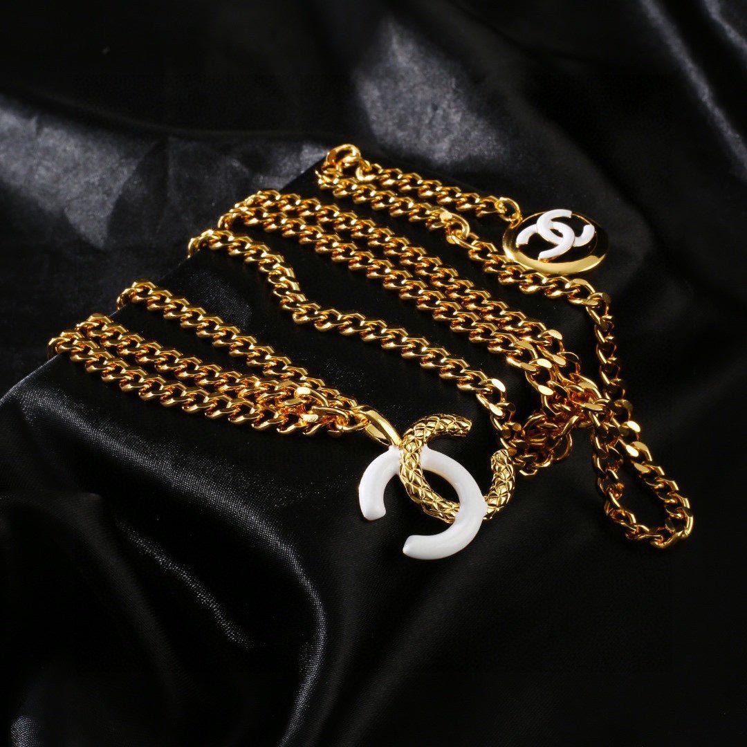 Chanel Pink CC Double Chain - Image 3