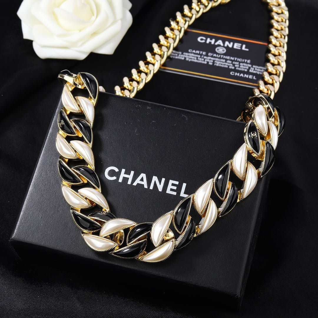 Chanel Braided Leather Chain Belt - Image 5