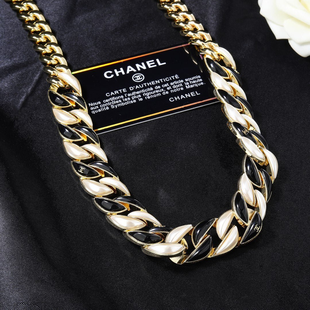 Chanel Braided Leather Chain Belt - Image 4