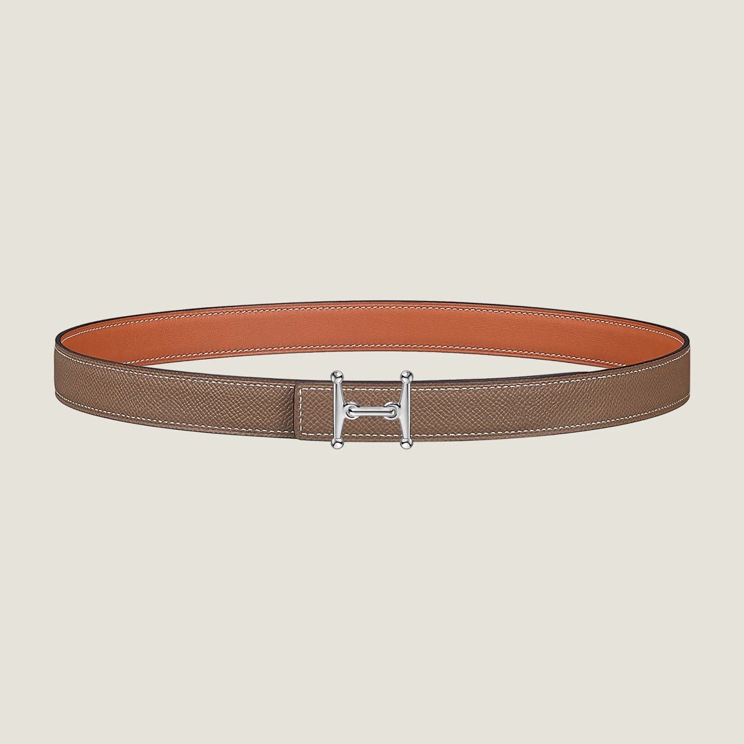 HERMES Orange Bit Belt - Image 7