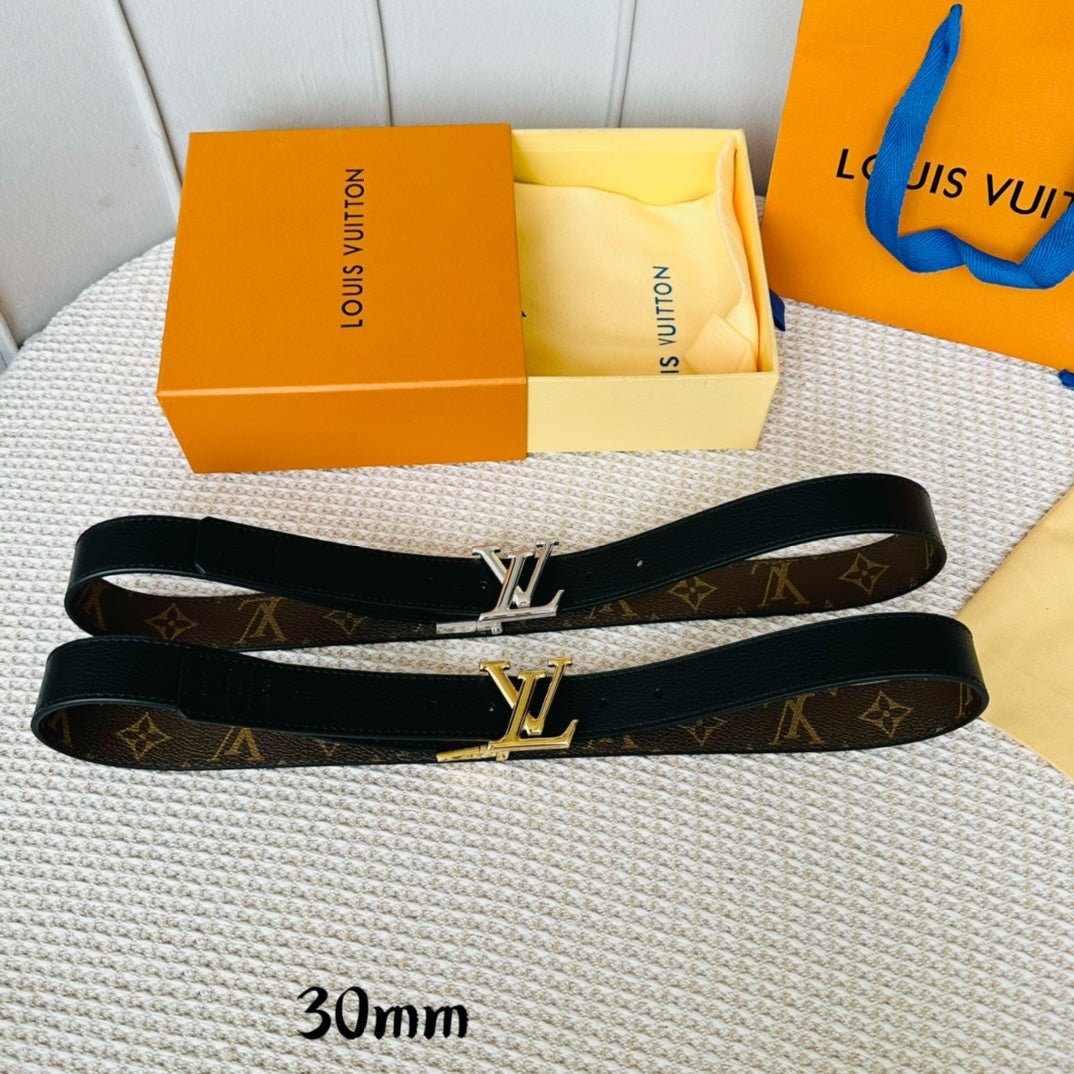 LV Canvas Classic Logo Belt - Image 8