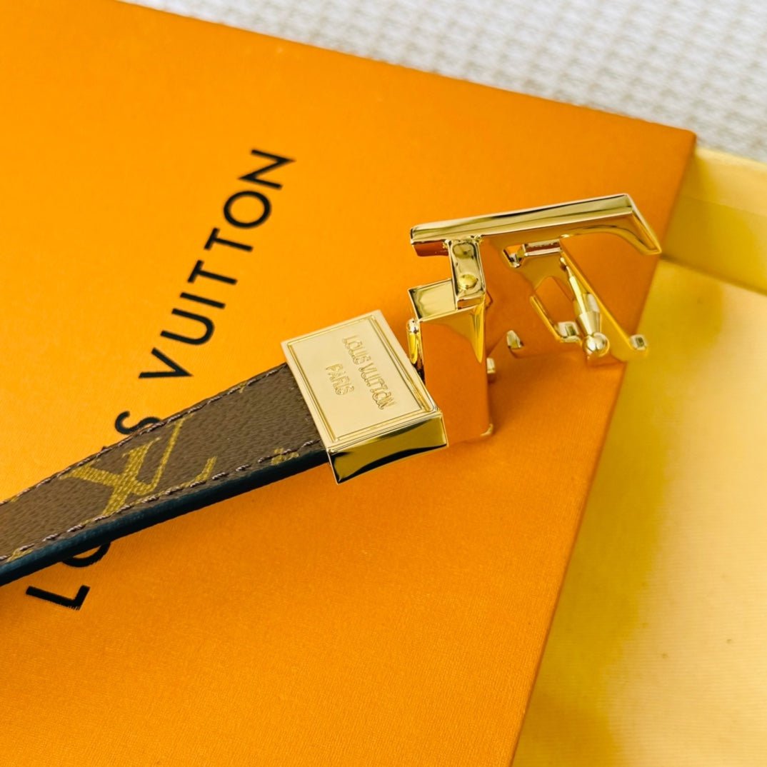 LV Canvas Classic Logo Belt - Image 7