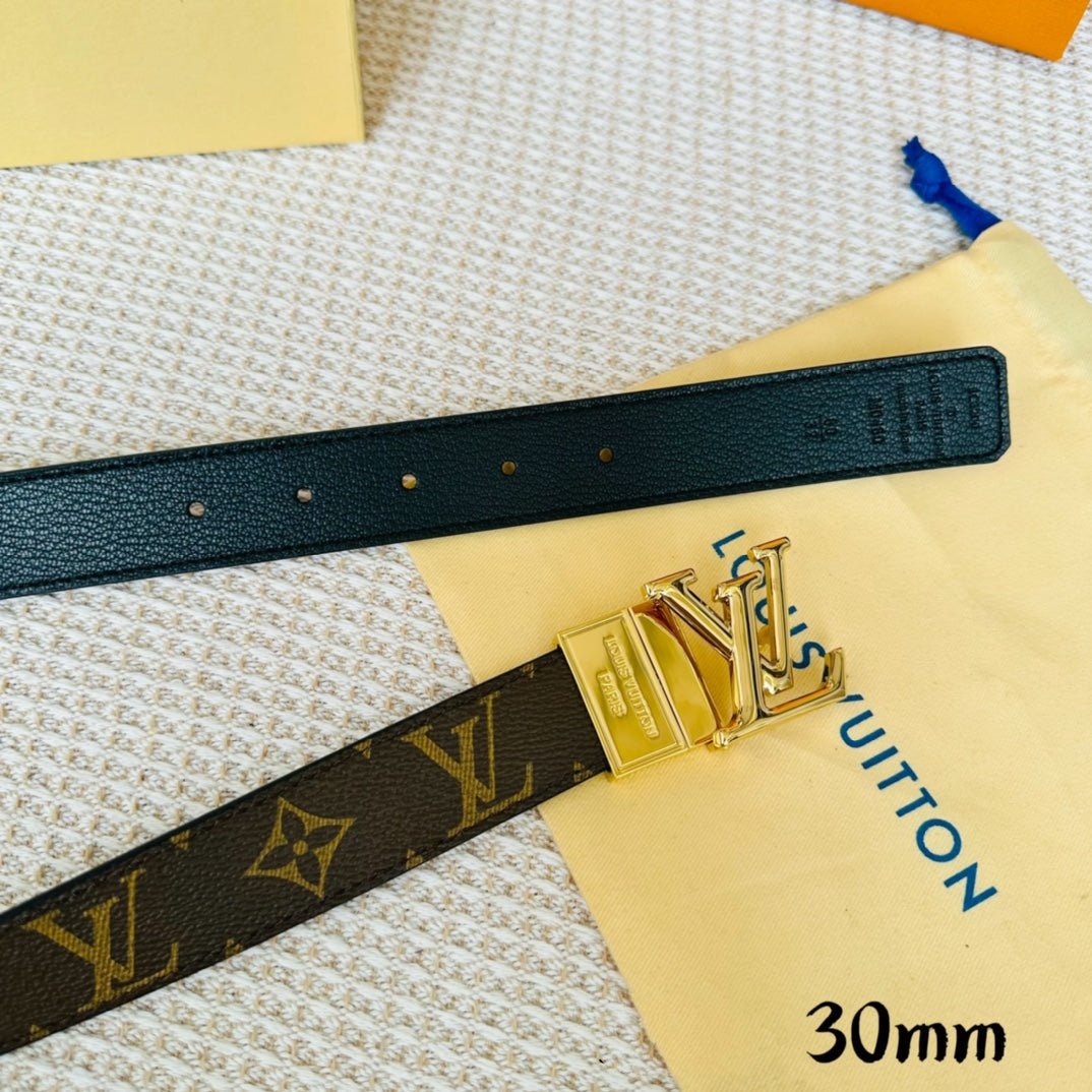 LV Canvas Classic Logo Belt - Image 6