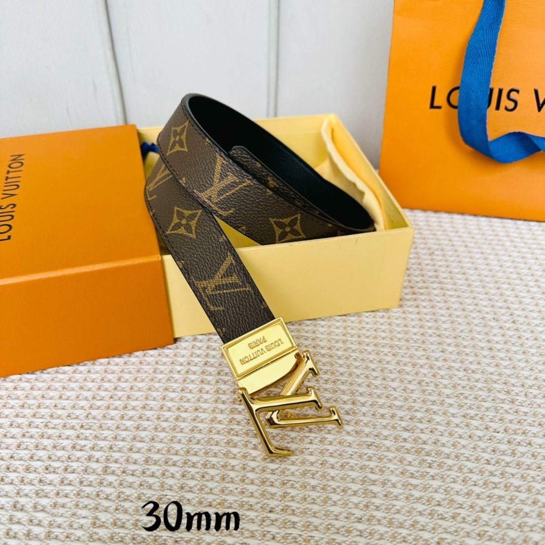 LV Canvas Classic Logo Belt - Image 4