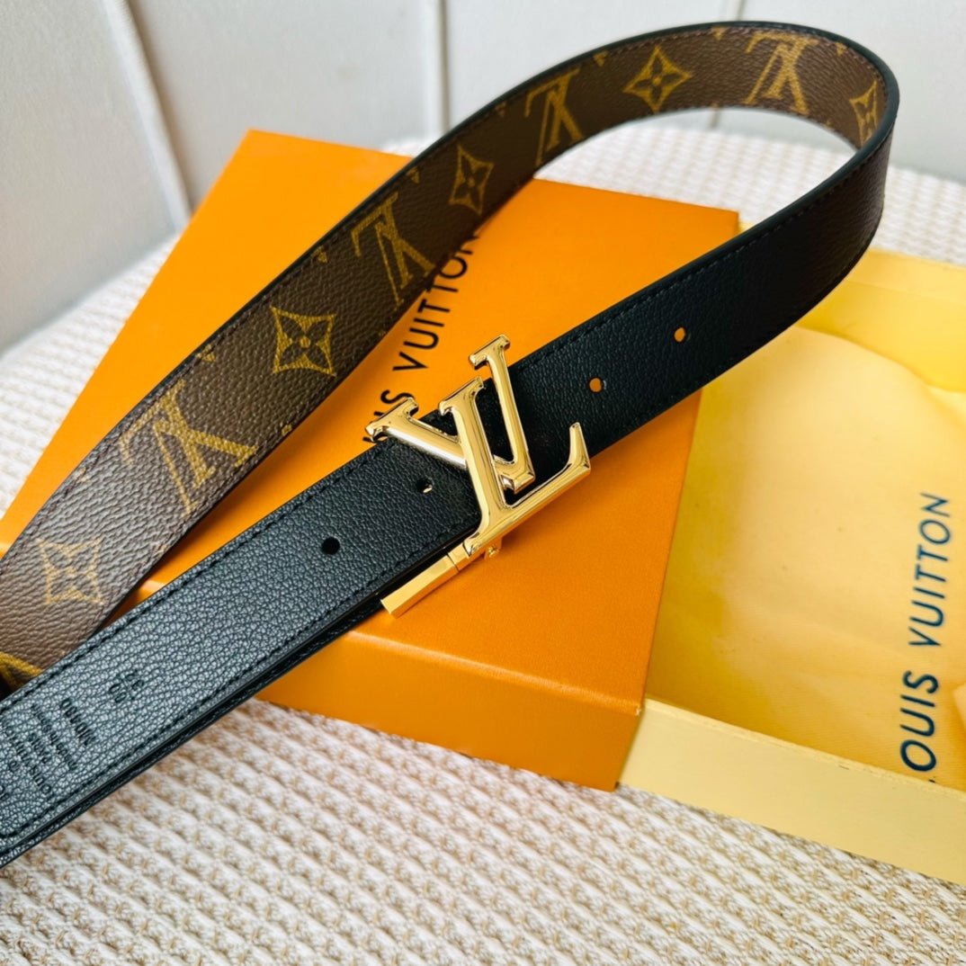 LV Canvas Classic Logo Belt - Image 3