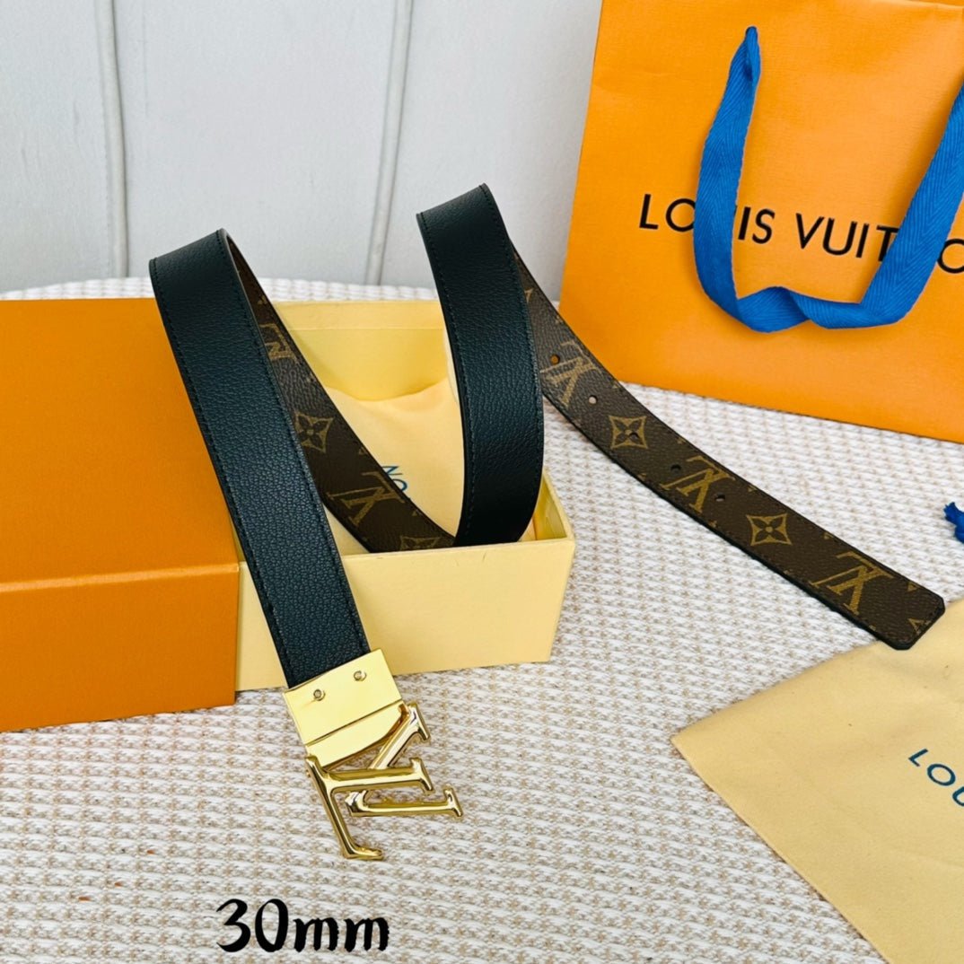 LV Canvas Classic Logo Belt - Image 5