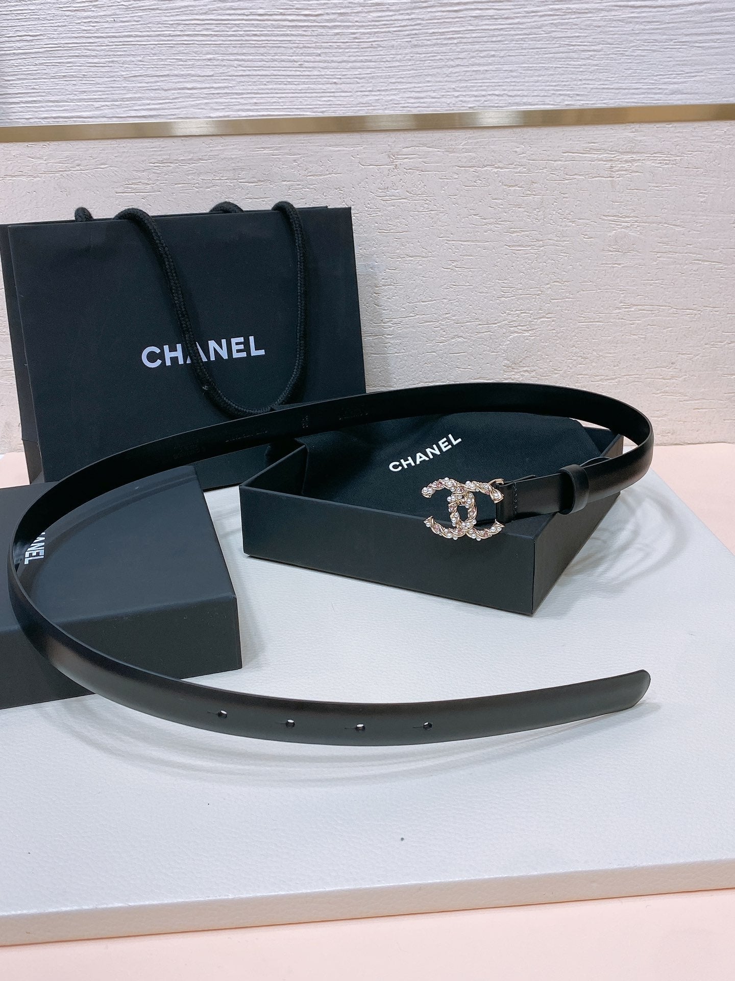 Chanel Slim Crystal Belt - Image 4