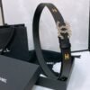 Chanel Gold Logo Crystal Belt