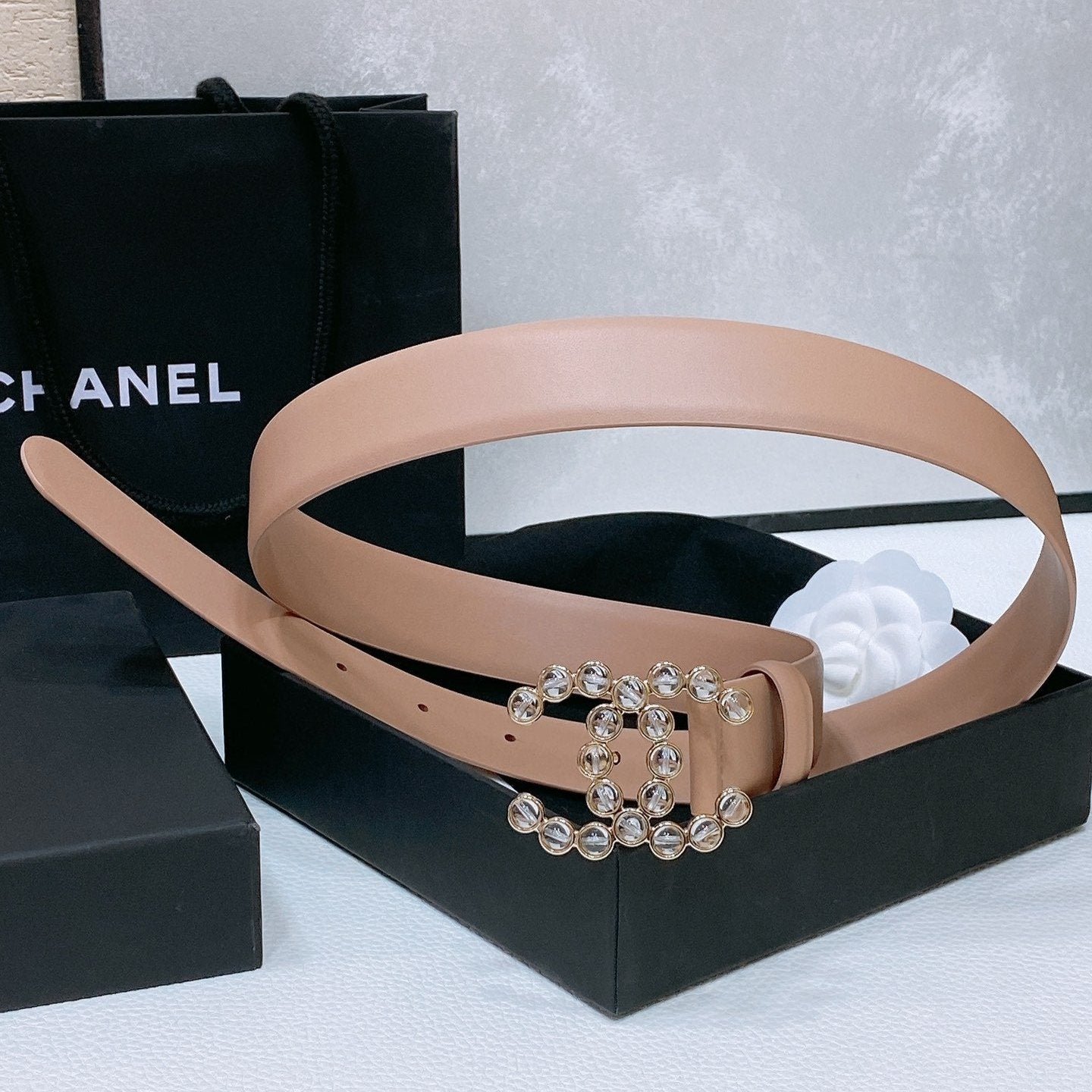 Chanel Crystal Nude Strap