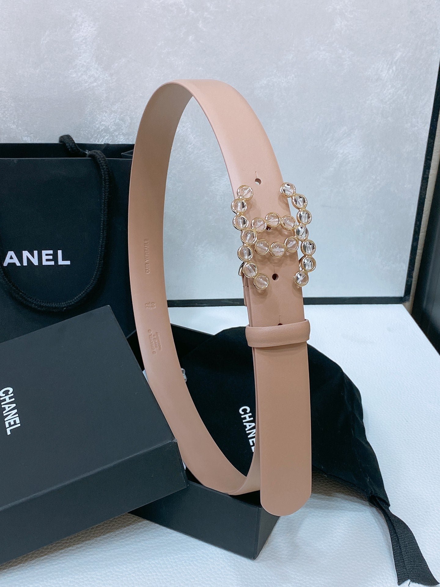 Chanel Crystal Nude Strap - Image 4