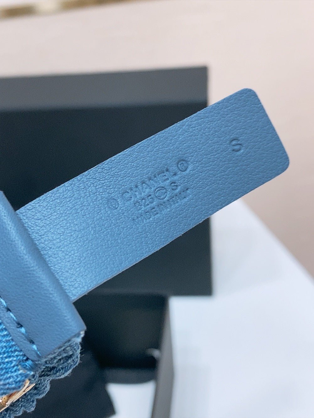 Alternative view of Chanel Ruched Denim Belt