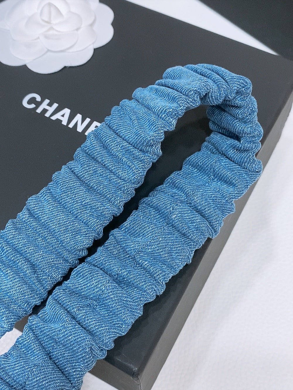 Alternative view of Chanel Ruched Denim Belt