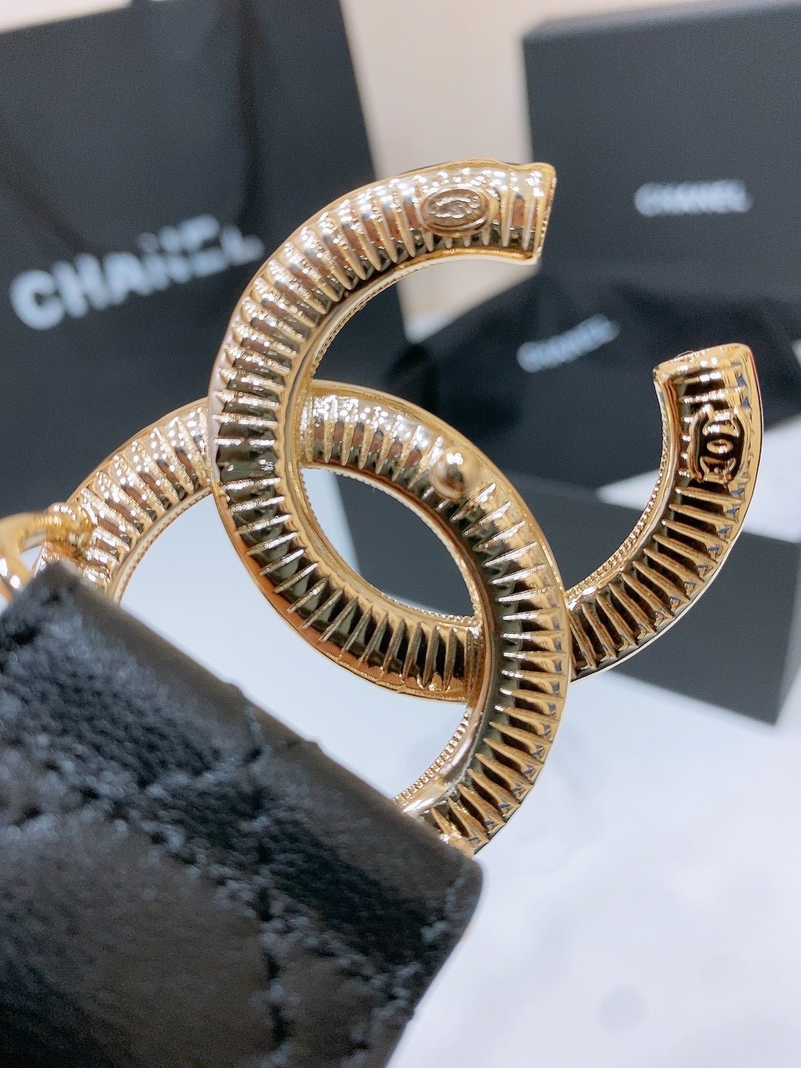 Alternative view of Chanel Leopard Quilt Waist Belt