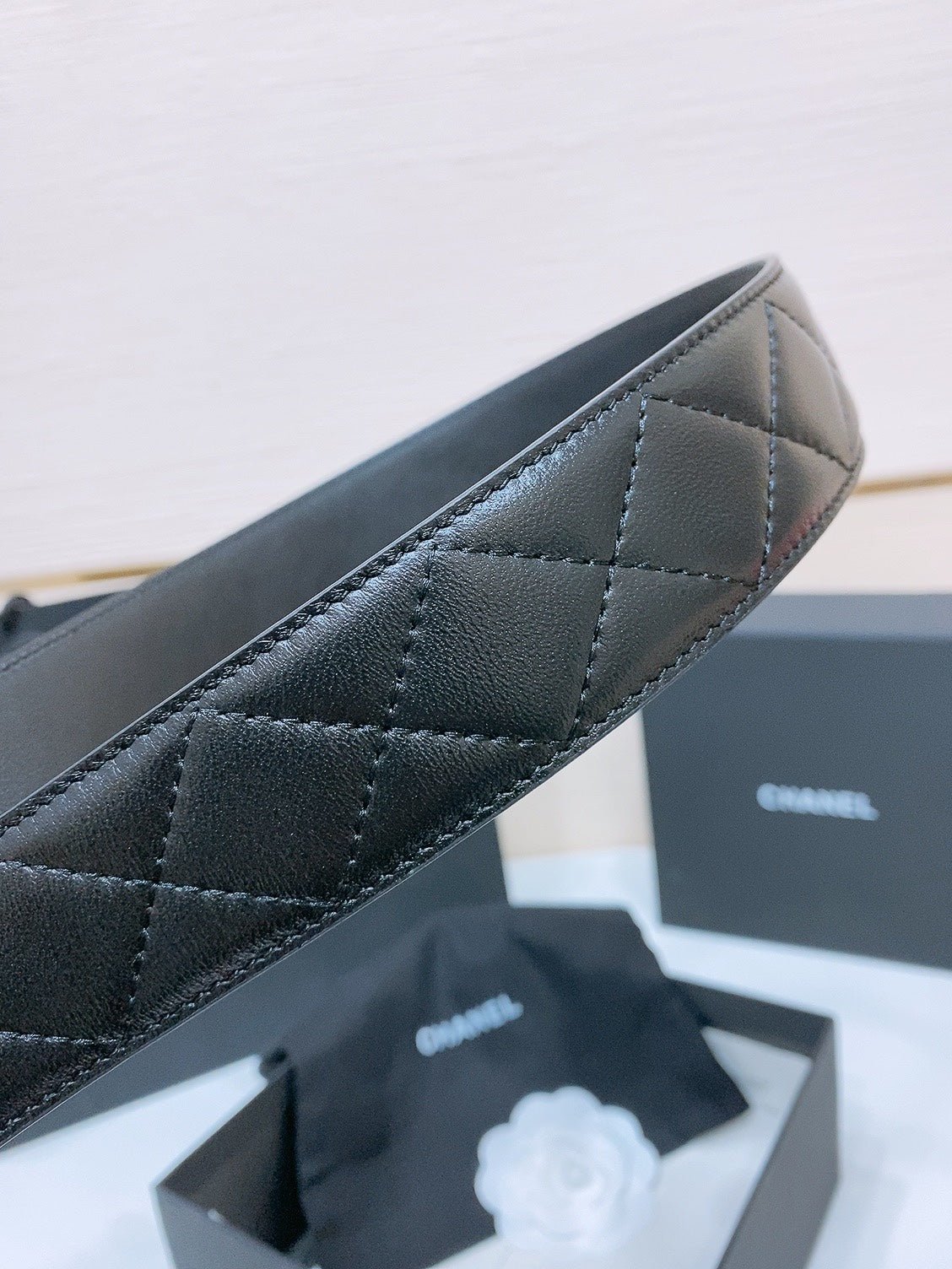 Chanel Quilt Waist Belt - Image 5