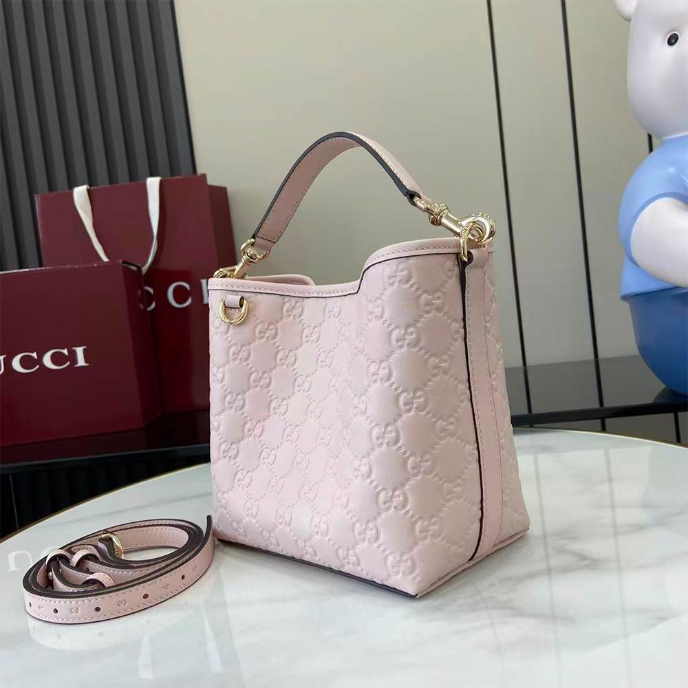 GG Emblem small bucket bag - Image 3
